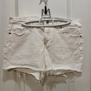 Sofia by Sofia Vergara White Jean Shorts